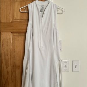 Athleta Advantadge tennis Dress White Medium